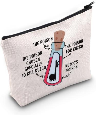 BAUNA Emperors Makeup Bag - Poison Chosen to Kill Makeup | Zippered Llama Travel Case - Buy Online on GoSupps.com