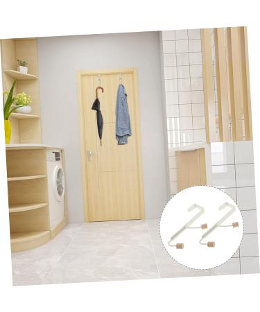 ABOOFAN 2pcs Coat Hook Behind Door Coat Hangers Solar Water Fountain Storage Hanger Towel Rack No Punching - Buy Online on GoSupps.com
