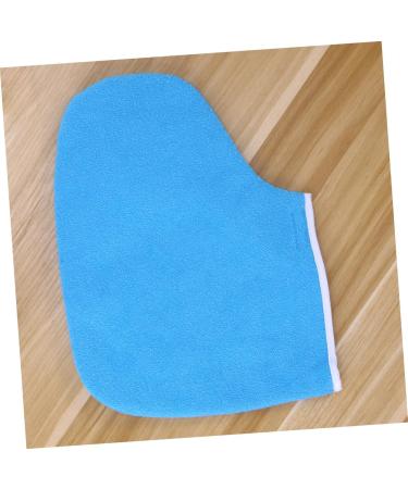 minkissy Gloves Wax Sock Wax Mittens Feet Hand Care Glove Hand Wax Foot Work medium Blue - Buy Online on GoSupps.com