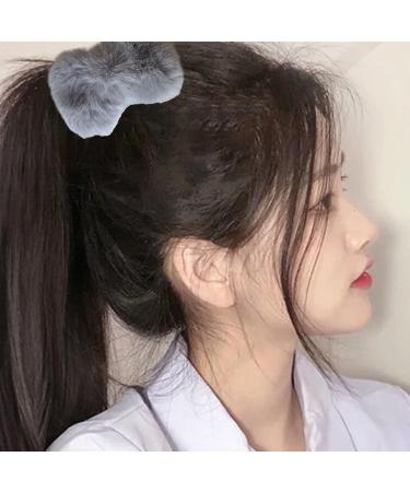 Maillard Look Hair Clip For Hot Girls Cute Bowknot Hair Barrettes Plush Ponytail Bangs Hair Clip For Teens Girls Festival Hair Barrettes For Daily Life Large Lovely Hair Barrettes For Woman Hair - Buy Online on GoSupps.com