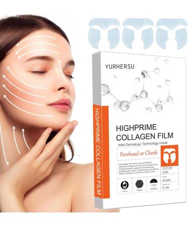 Pure s Film Bio Face Film for Face Soluble Supplement Moisturizing and Hydrating 3pc * Forehead Film 3 Pairs* Cheek Patches - Buy Online on GoSupps.com