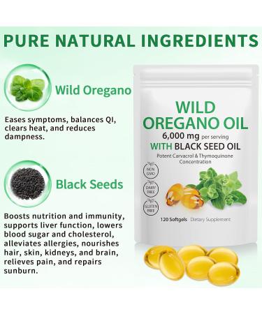 dongyiquanqiuzhan Oregano oil 120 capsules 2in1 6000 mg with black seed oil 200 mg and 165 mg carvacrol cold pressed 1 Copy - Buy Online on GoSupps.com