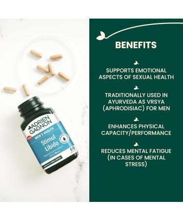 Adrien Gagnon - Stimul Libido - 60 Capsules - Buy Online on GoSupps.com