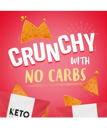 Keto Naturals Cheddar Cheese Zero Carb Crackers (3 Packs) - Gluten Free, Healthy Snack for Adults and Kids - Keto Friendly and Delicious - Buy Online on GoSupps.com