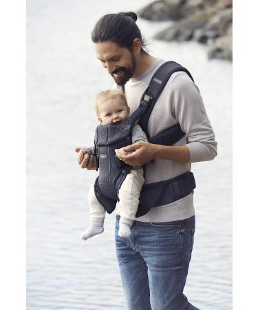 BabyBj rn Baby Carrier One Air Mesh Anthracite - One Size - Buy Online on GoSupps.com