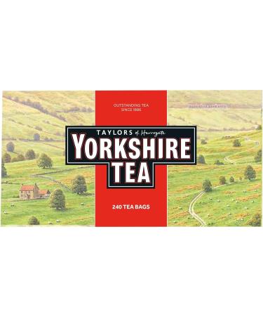 Yorkshire Tea Compatible 240 Teabags 750g - Buy Online on GoSupps.com