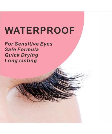 Milklear Strong Hold Sensitive Lash Glue 5ml - Long Lasting, No Fume, No Irritation | 3s Drying Time, Perfect for DIY or Salon Use - Buy Online on GoSupps.com