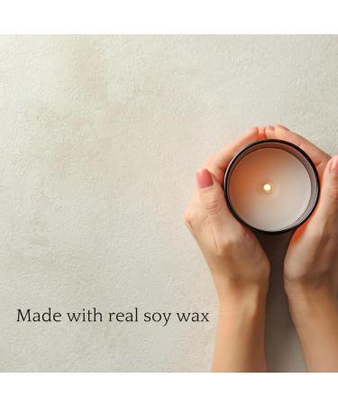 Cashmere Scented Candles - Organic Soy Wax 45+ Hour Burn Luxurious Citrus Essential Oils Gift Boxed - Perfect Home D cor - Buy Online on GoSupps.com