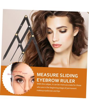 Mobestech 8 Pcs Second Generation Brow Shaping Kit Eyebrow Shaper Ruler Eyebrow Ruler Measuring Tool - Buy Online on GoSupps.com