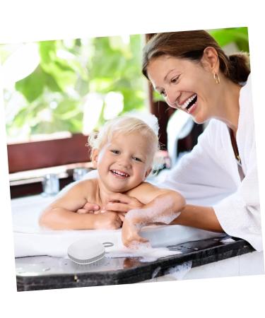 Buy Gleavi 12 PTH Rubber Shampoo Brush for Kids | Scalp Massage Hairbrush Made of Silicone - Best for Children's Hair Care - Buy Online on GoSupps.com