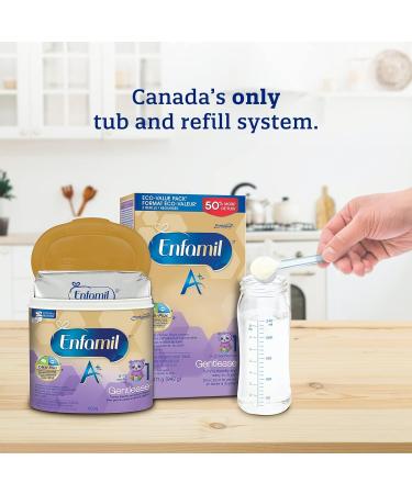 Enfamil A+ Gentlease Infant Formula Powder Tub 629g - Buy Online on GoSupps.com