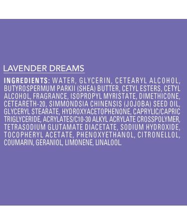 Jergens Shea Fusion Lavender Dreams Body Lotion Moisturizer with Shea Butter & Vitamin E 14 Fl Oz - Buy Online on GoSupps.com