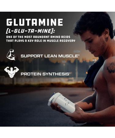 Cutler Essentials 100% Pure L-Glutamine for Enhanced Recovery Lean Muscle Support and Improved Protein Synthesis | Unflavored 60 Servings - Buy Online on GoSupps.com