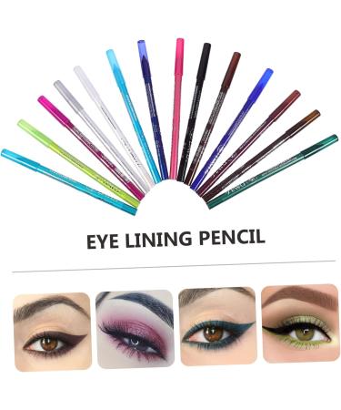 FOYTOKI 14pcs Eyeshadow Pencil Set Eye Makeup Accessory Eyeliner Pencil Cosmetic Accessories Girl Eye Liner Drawing Pencil Eyeliner Drawing Tool Makeup Pencil Eye Lining Tool - Buy Online on GoSupps.com