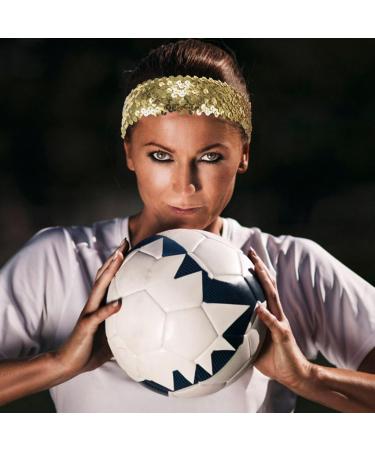 Lurrose Green Sequin Headband for Women & Girls - 1pc Gold Size 1 - Stylish Hair Accessory for Any Occasion - Buy Online on GoSupps.com