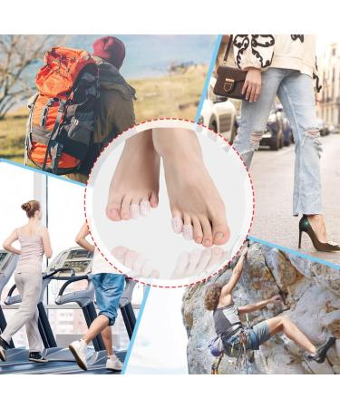 Toe Protection Silicone Caps - 20 Pcs Small Gel Cushions for Bubbles Chicken Eyes & Friction Relief | Breathable Toe Care - Buy Online on GoSupps.com