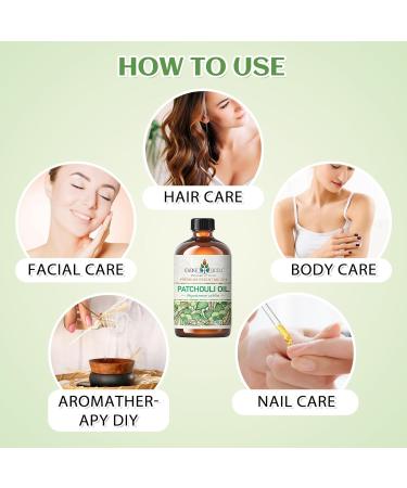 EVOKE OCCU Peppermint Essential Oil and Patchouli Essential Oil - 4 Fl Oz - Buy Online on GoSupps.com