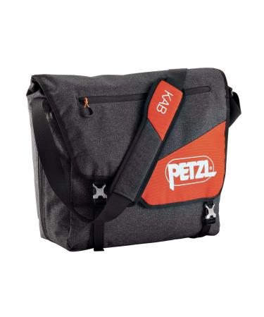 Petzl KAB Rope Bag - 26-Liter Rope Bag for Gym Climbing With Removable Tarp Grey