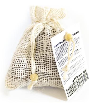 Natural Menstrual Sponge Set - Eco-Friendly Reusable Tampon & Cup Alternative with Jute Hygiene Bag - Buy Online on GoSupps.com