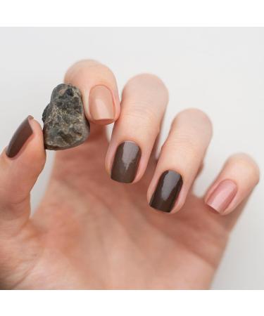 Avoa Beauty Nail Film - Stoned Gradient Stone Colors | Long-Lasting Self-Adhesive Nail Wraps - Pink Brown Beige Multi-Colored Design - Buy Online on GoSupps.com