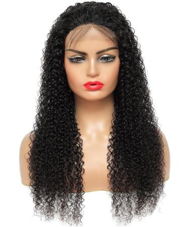 Women's Wig 10-30 Inch Real Hair Head Coverings 4 4 13 4 T-shaped Head Coverings Small Curly Black Long Curly Hair Girls Wavy Curly Hair Women's Wigs Hair Piece(T-type 13 * 4 26 inches/66CM) 26 inches/66CM T-type 13*4 - Buy Online on GoSupps.com