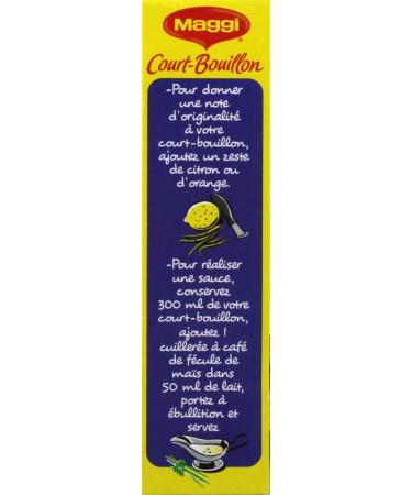 Maggi Court - Bouillon L gumes & Vin Blanc (3 Sachets) - 150g - Buy Online on GoSupps.com