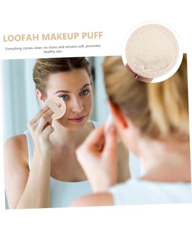 Natural Loofah Face Wash & Makeup Puff Set | Eco-Friendly Makeup Accessories for Perfect Application - Buy Online on GoSupps.com