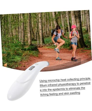 KALLORY Bite 2 Pcs Soothing Device for Camping | Itch Relief Tool for Antipruritic | White Bite Healer x2pcs - Buy Online on GoSupps.com