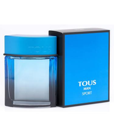 Tous Man Sport Men Eau-de-toilette Spray by Tous 3.4 Ounce Fruity 3.4 Fl Oz (Pack of 1) - Buy Online on GoSupps.com