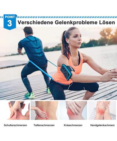 Extra Long Fitness Resistance Bands - Strength Training & Gymnastics - Latex Elastic Stretch Straps for Yoga - Ideal for Home Workouts - Red Blue Yellow - Buy Online on GoSupps.com