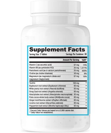 NuEthix Menstrual Eaze Dietary Supplement - Hormone Symptom Relief - 30 Servings - Buy Online on GoSupps.com