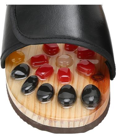 Acupressure Foot Massage Slippers - Reflexology Shoes for Pain Relief & Improved Blood Circulation | Travel Size 41-42 - Buy Online on GoSupps.com