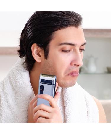Reciprocating Shaver - Electric Shaver Foil Shaver Reciprocating Electric Men's Electric Shaver | Waterproof Reciprocating Shaver Best Reciprocating Shaver for Sensitive Skin - Buy Online on GoSupps.com
