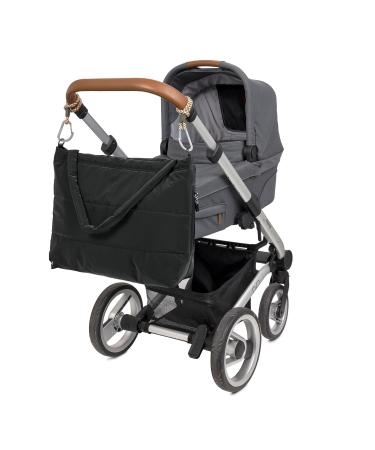 L SSIG Baby Changing Bag Shopper with Stroller Attachment - MIX Shopper Black | Stylish & Functional Diaper Bag for Moms - Buy Online on GoSupps.com