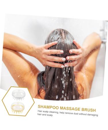 FRCOLOR Multifunctional Scalp Shampoo Brush Set 2 Pieces for Travel and Home Use - Buy Online on GoSupps.com