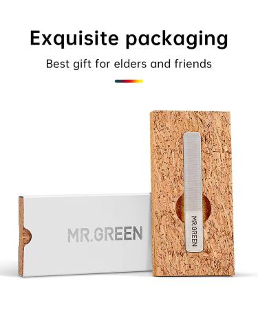 MR.GREEN Glass Nail Shiner Upgrade Nano Glass Nail Files &Nail Buffers Polisher Professional Crystal Manicure Tools Kit for Natural Nail - Buy Online on GoSupps.com