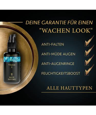 Organic Aloe Vera Eye Cream - Dark Circles & Wrinkles Instant Effect Vegan 30ml | Satin Naturel - Buy Online on GoSupps.com