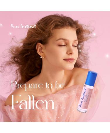 Pure Instinct FALLEN Roll-On The Original Pheromone Infused Body Oil Perfume Fragrance EDP Parfum - For Her Women - TSA Ready 0.34 fl oz Fallen - Women - Buy Online on GoSupps.com