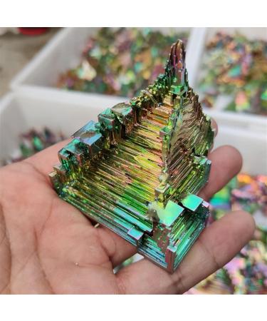 180-200g top!Quartz Rainbow Titanium Bismuth Specimen Cluster Stone JZIGTDEM - Buy Online on GoSupps.com
