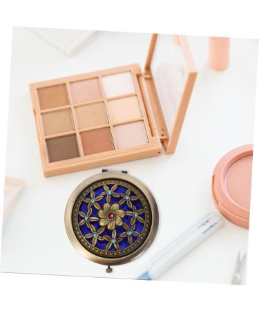LUOEM Pocket Makeup Mirror - Double-Sided Compact Mirror for On-the-Go Beauty | International Shipping Available - Buy Online on GoSupps.com