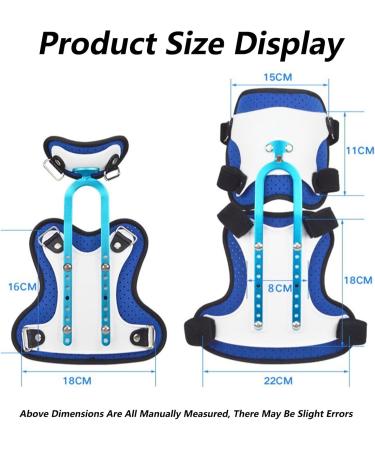 SFKLYU Children Spine Orthosis - Adjustable Back & Neck Support Brace for Rehabilitation & Postoperative Care - Buy Online on GoSupps.com