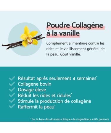 Remescar Vanilla Collagen Powder 30 Sachets - Bovine Collagen with Hyaluronic Acid Biotin Vitamin C Zinc for the maintenance of normal skin and hair - Buy Online on GoSupps.com