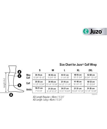 Juzo Compression Wrap for Lower Leg - Size 4/L Normal | International Shipping Available - Buy Online on GoSupps.com