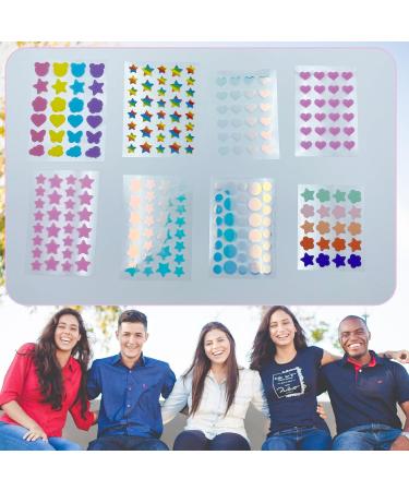 220 Colorful Pimple Patches Acne Absorbing Cover Patch Hydrocolloid Acne Pimple Patches Spot Patches Acne Patches with Tea Tree Oil & Centella for Pimples Blemishes Zits Acne Patches for Face - Buy Online on GoSupps.com