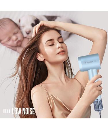 High Speed Hair Dryer | 200M Negative Ionic Technology | Low Noise Hairdryer with Pro Nozzle & Anti-Flyaway Attachment - Buy Online on GoSupps.com