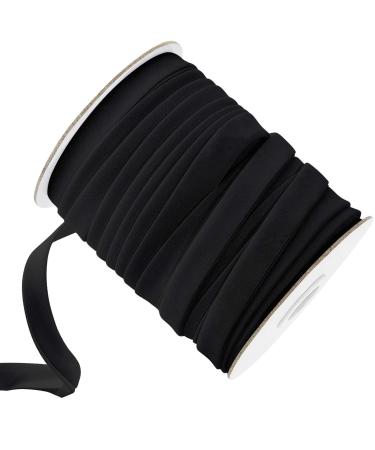Double Fold Bias Tape Bias Binding Tape for Sewing  Seaming  Hemming  Piping  Quilting  1/2 Inch x 50 Yards (Black) - Buy Online on GoSupps.com