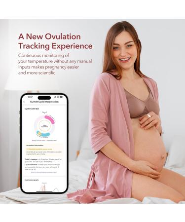 Femometer Ring - Fertility & Ovulation Monitor | Size 7 App Sync Waterproof Rechargeable - Track Periods & BBT - Buy Online on GoSupps.com