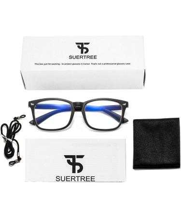 Suertree Blue Light Filter Reading Glasses - Anti-Tear Hinge 1.00x Unisex Computer Glasses for Eye Protection & Enhanced Reading - Buy Online on GoSupps.com