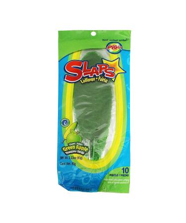 Mexican Slaps Lollipop Candy Mega Bundle - 50 Pieces, 5 Tropical Flavors: Watermelon, Mango, Green Apple, and Blue Tamarind - TikTok Inspired - Buy Online on GoSupps.com