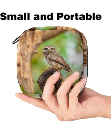 Spotted Owlet Women's Menstrual Pad & Cup Pocket with Zipper - Best Storage Solution for Teens & Women - Buy Online on GoSupps.com